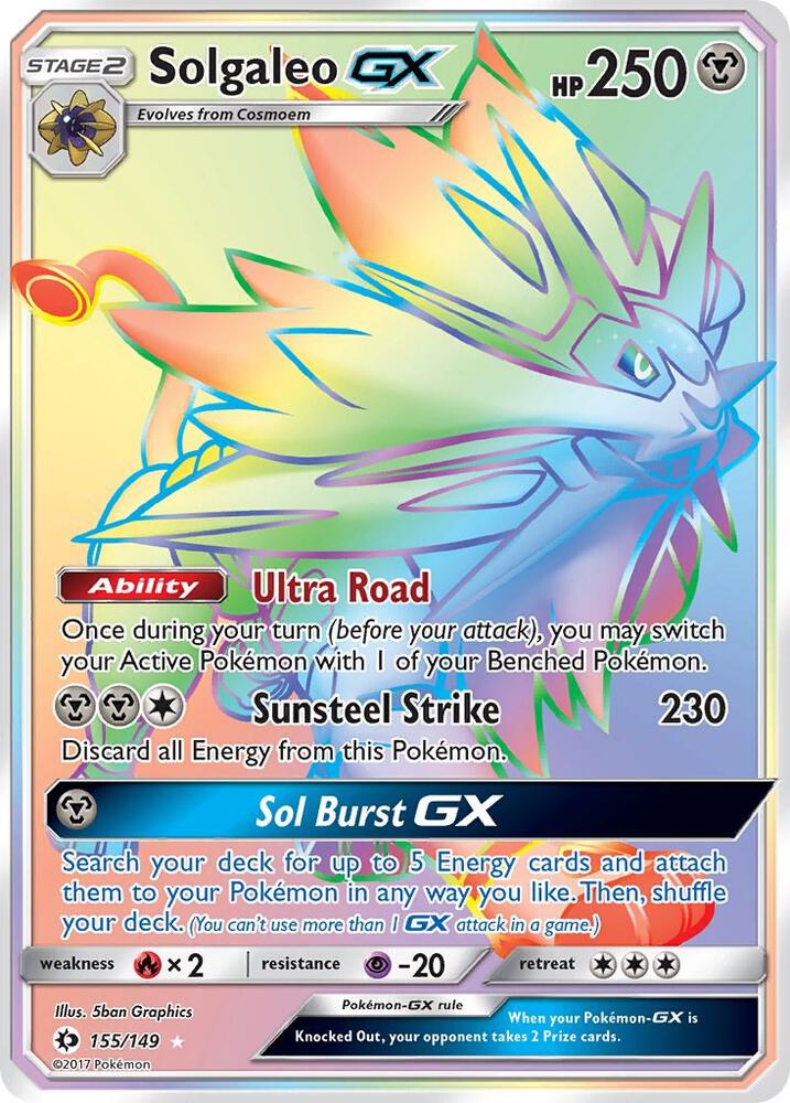 Solgaleo GX (Secret) - SM Base Set (SM01)