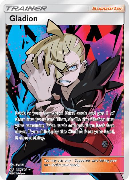 Gladion (Full Art) - SM - Crimson Invasion (SM04)