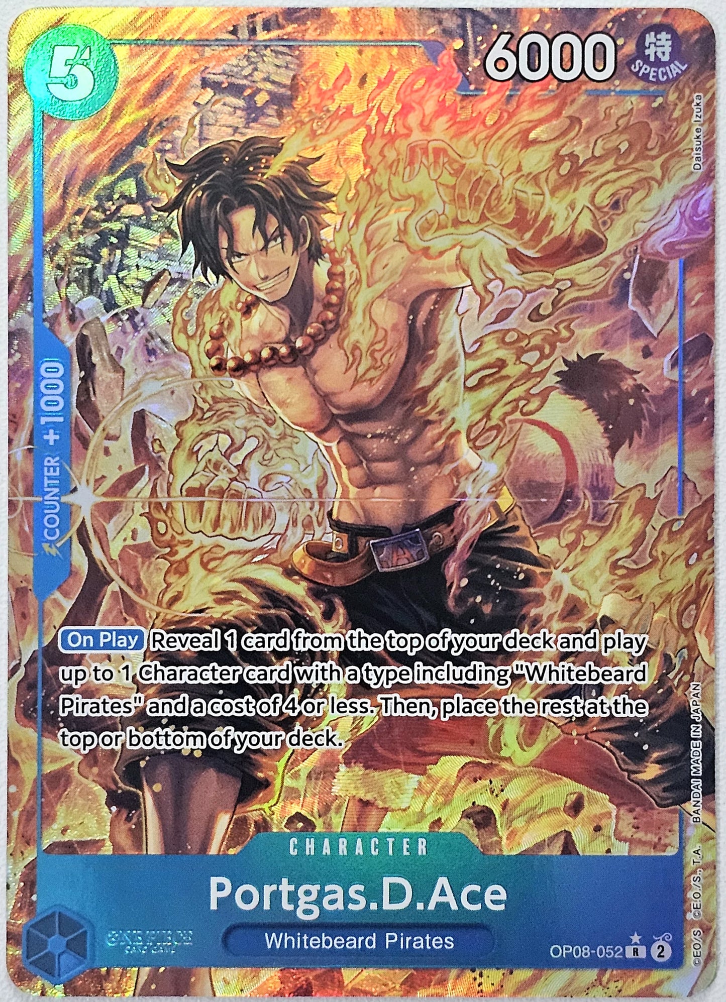 Portgas.D.Ace (Parallel) - Two Legends (OP08)