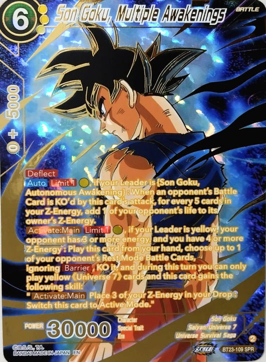 Son Goku, Multiple Awakenings (SPR) - Perfect Combination