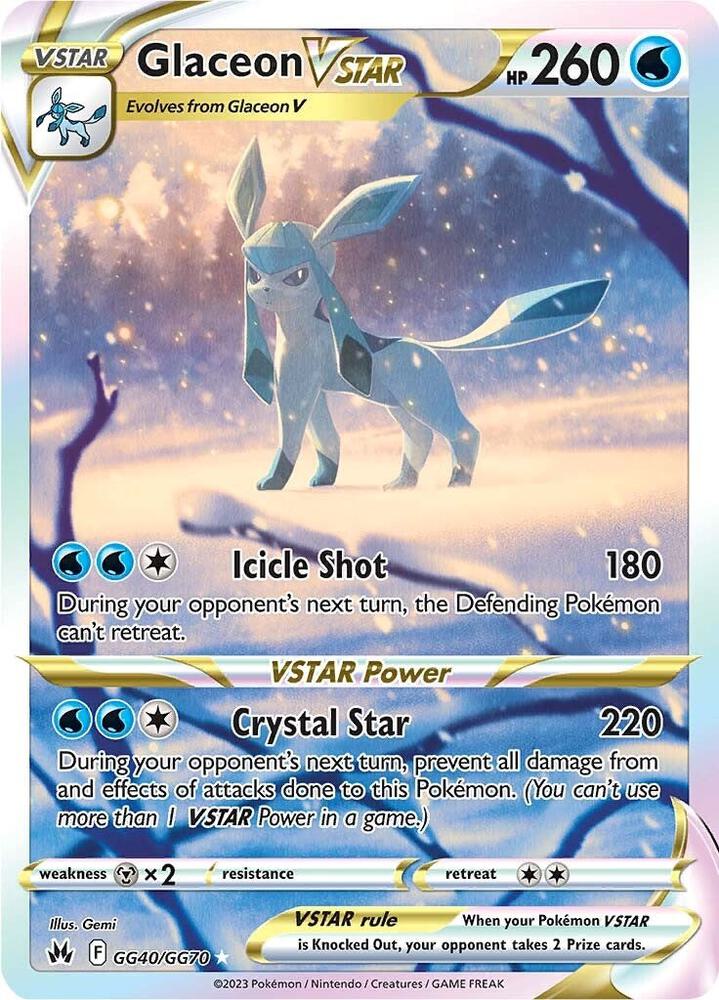 Glaceon VSTAR - Crown Zenith: Galarian Gallery (CRZ:GG)