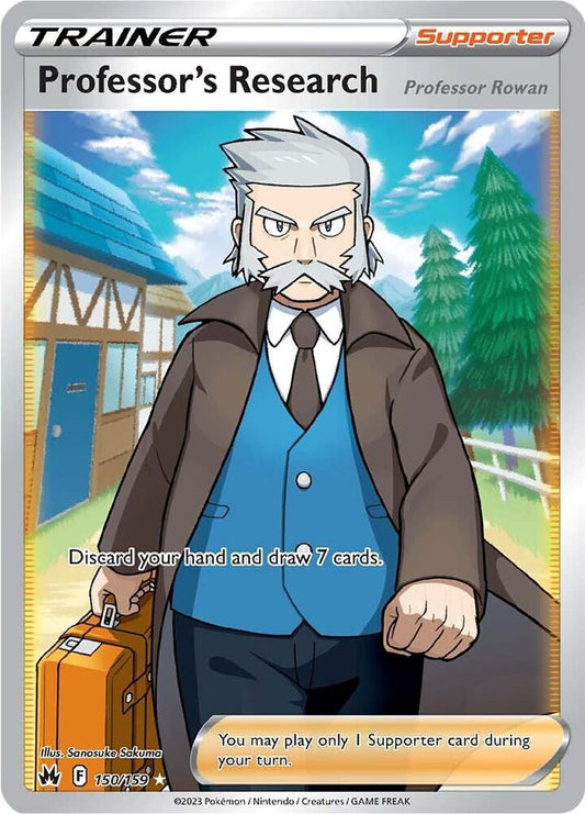 Professor's Research (Full Art) - Crown Zenith (CRZ)