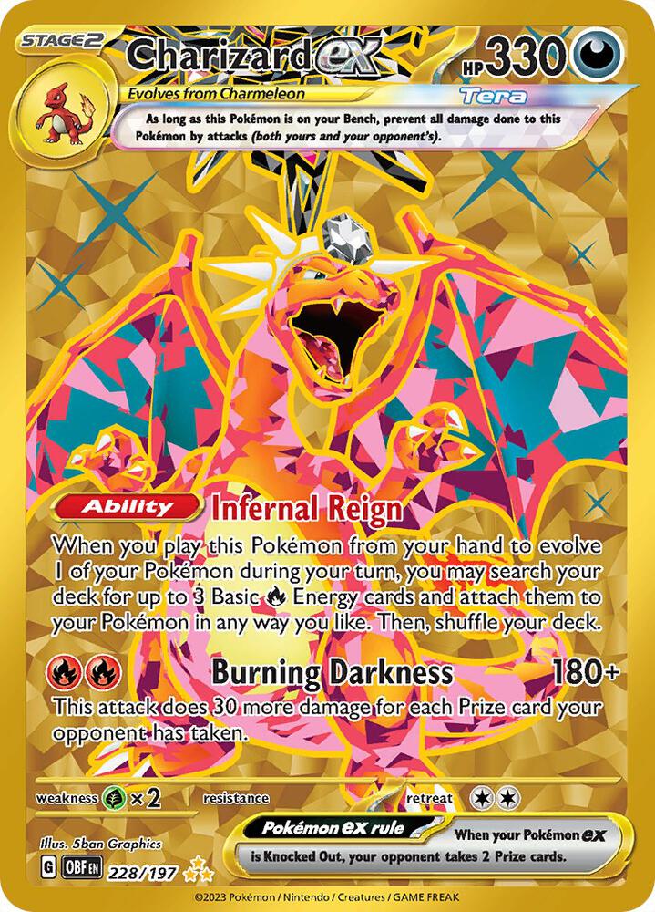 Charizard ex - 228/197 - SV03: Obsidian Flames (OBF)