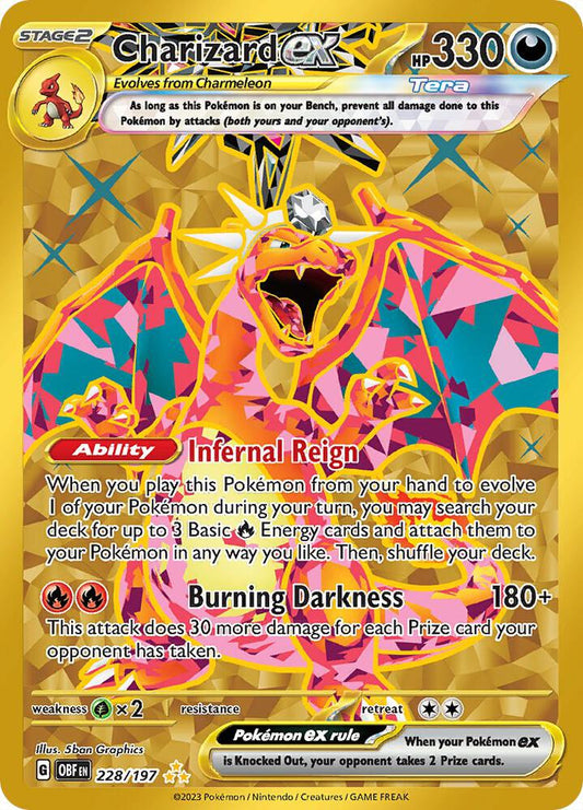 Charizard ex - 228/197 - SV03: Obsidian Flames (OBF)