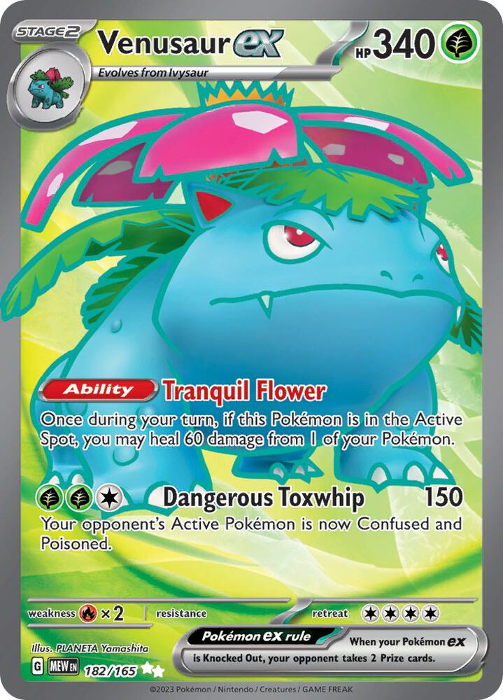 Venusaur ex - 182/165 - SV