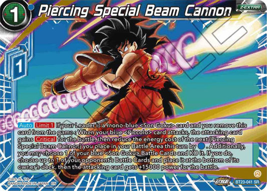 Piercing Special Beam Cannon - Perfect Combination (BT23)