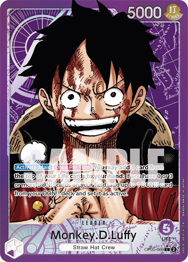 Monkey.D.Luffy (060) (Alternate Art) - Awakening of the New Era (OP05)