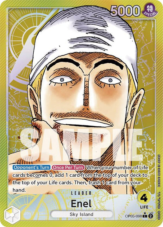 Enel (098) (Alternate Art) - Awakening of the New Era (OP05)