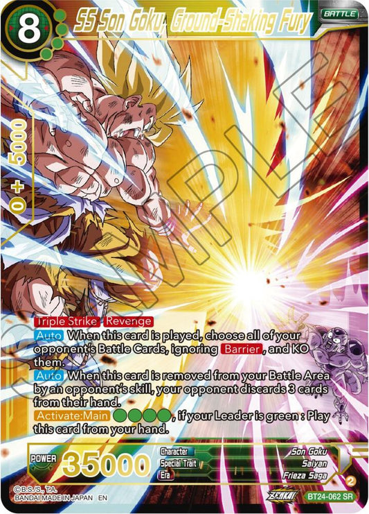 SS Son Goku, Ground-Shaking Fury - Beyond Generations (BT24)