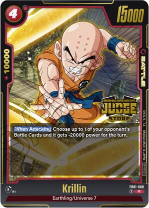 Krillin - FB01-008 (Judge Pack (Store Judge) 01) - Tournament and Championship Promos (DBSFW_TPR)