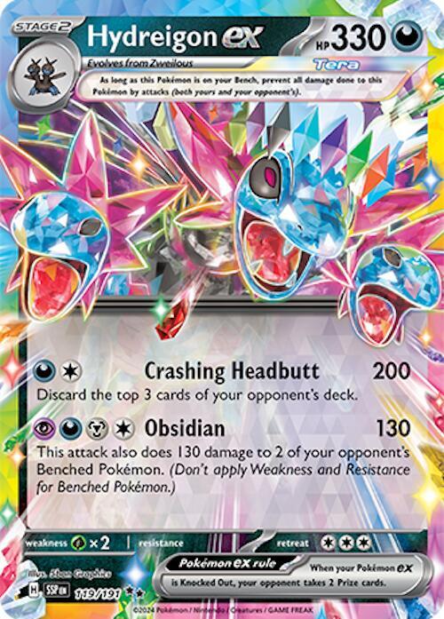 Hydreigon ex - 119/191 - SV08: Surging Sparks (SV08)