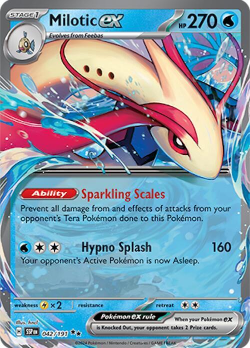 Milotic ex - 042/191 - SV08: Surging Sparks (SV08)