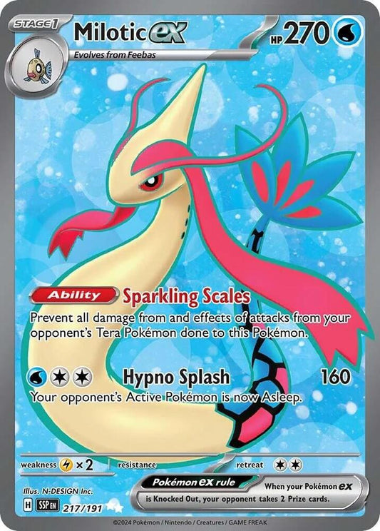 Milotic ex - 217/191 - SV08: Surging Sparks (SV08)