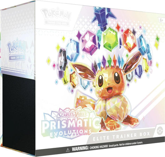 PREVENTA Prismatic Evolutions Elite Trainer Box - SV: Prismatic Evolutions