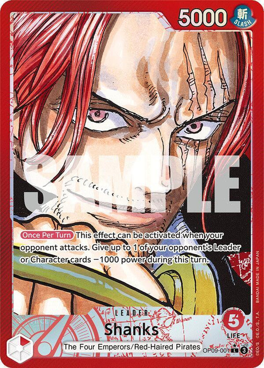 Shanks (001) (Parallel) - Emperors in the New World (OP09)