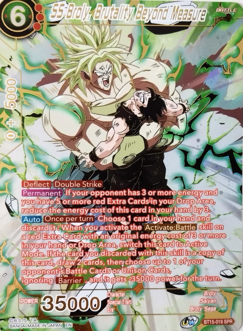 SS Broly, Brutality Beyond Measure (SPR) - Saiyan Showdown