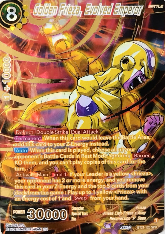 Golden Frieza, Evolved Emperor (SPR) - Wild Resurgence