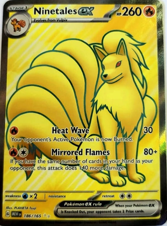 Ninetales ex - 186/165 - SV