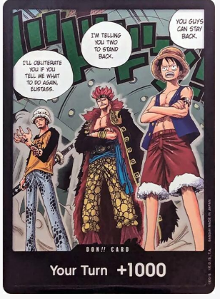 DON!! Card (Trafalgar Law, Eustass Kid and Monkey.D.Luffy) (Double Pack Set Vol. 4) - 500 Years in the Future