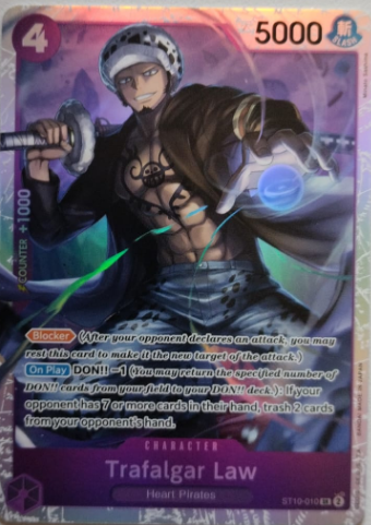 Trafalgar Law (010) - Ultra Deck: The Three Captains (ST-10)