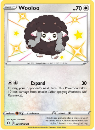 Wooloo - Shining Fates: Shiny Vault (SHFSV)