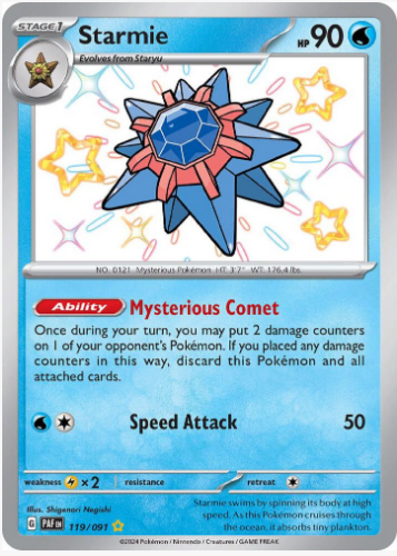 Starmie - SV: Paldean Fates (PAF)