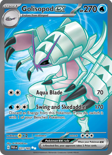 Golisopod ex - 221/182 - SV04: Paradox Rift (PAR)