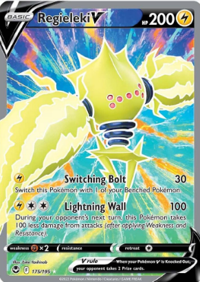 Regieleki V (Full Art) - SWSH12: Silver Tempest (SWSH12)