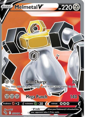 Melmetal V (Full Art) - Pokemon GO (PGO)