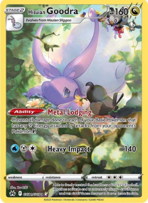 Hisuian Goodra - Crown Zenith: Galarian Gallery (CRZ:GG)