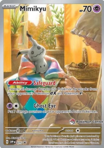 Mimikyu - 075 (Pokemon Center Exclusive) - SV: Scarlet & Violet Promo Cards (SVP)