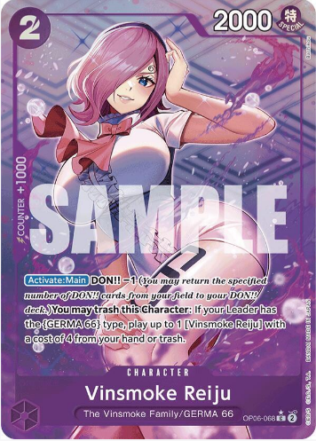 Vinsmoke Reiju (OP06-068) (Full Art) - Premium Booster -The Best- (PRB-01)