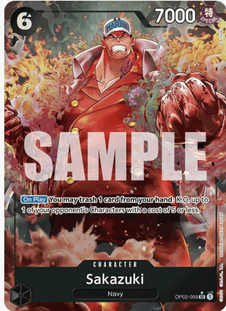 Sakazuki (Alternate Art) - Premium Booster -The Best- (PRB-01)