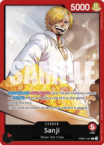 Sanji (PRB01-001) - Premium Booster -The Best- (PRB-01)