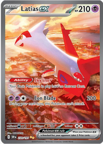 Latias ex - 239/191 - SV08: Surging Sparks (SV08)