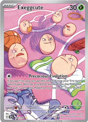 Exeggcute - 192/191 - SV08: Surging Sparks (SV08)