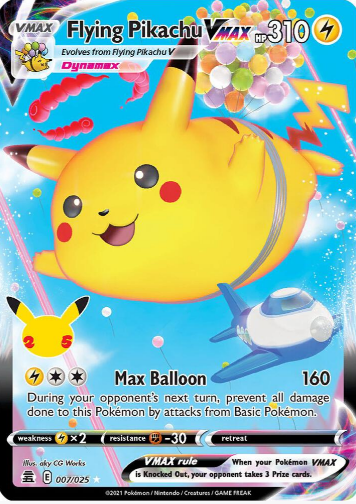 Flying Pikachu VMAX - Celebrations (CLB)