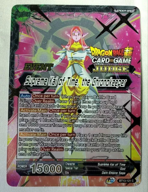 Supreme Kai of Time // Supreme Kai of Time, the Chronokeeper (Judge Pack Vol.14) (Event) - Tournament Promotion Cards (TPR)