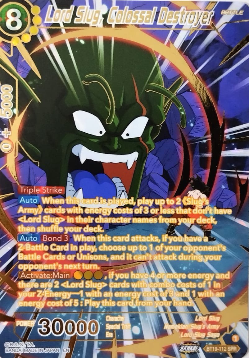 Lord Slug, Colossal Destroyer (SPR) - Fighter's Ambition (DBS-B19)