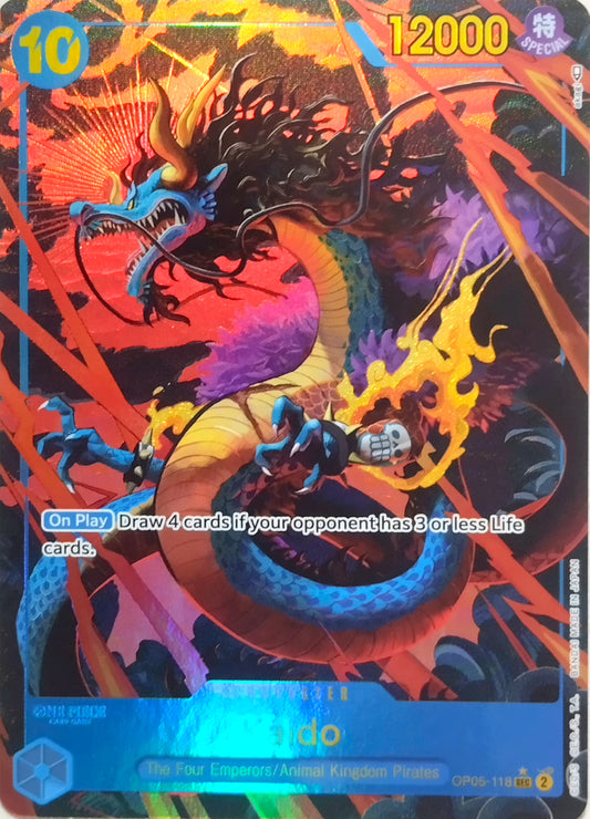 Kaido (118) (Alternate Art) - Awakening of the New Era (OP05)