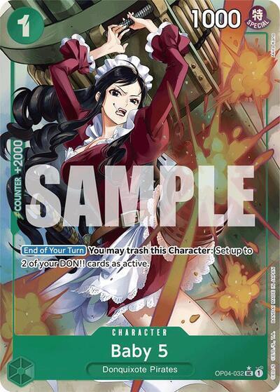 Baby 5 (OP04-032) (Full Art) - Premium Booster -The Best- (PRB-01)