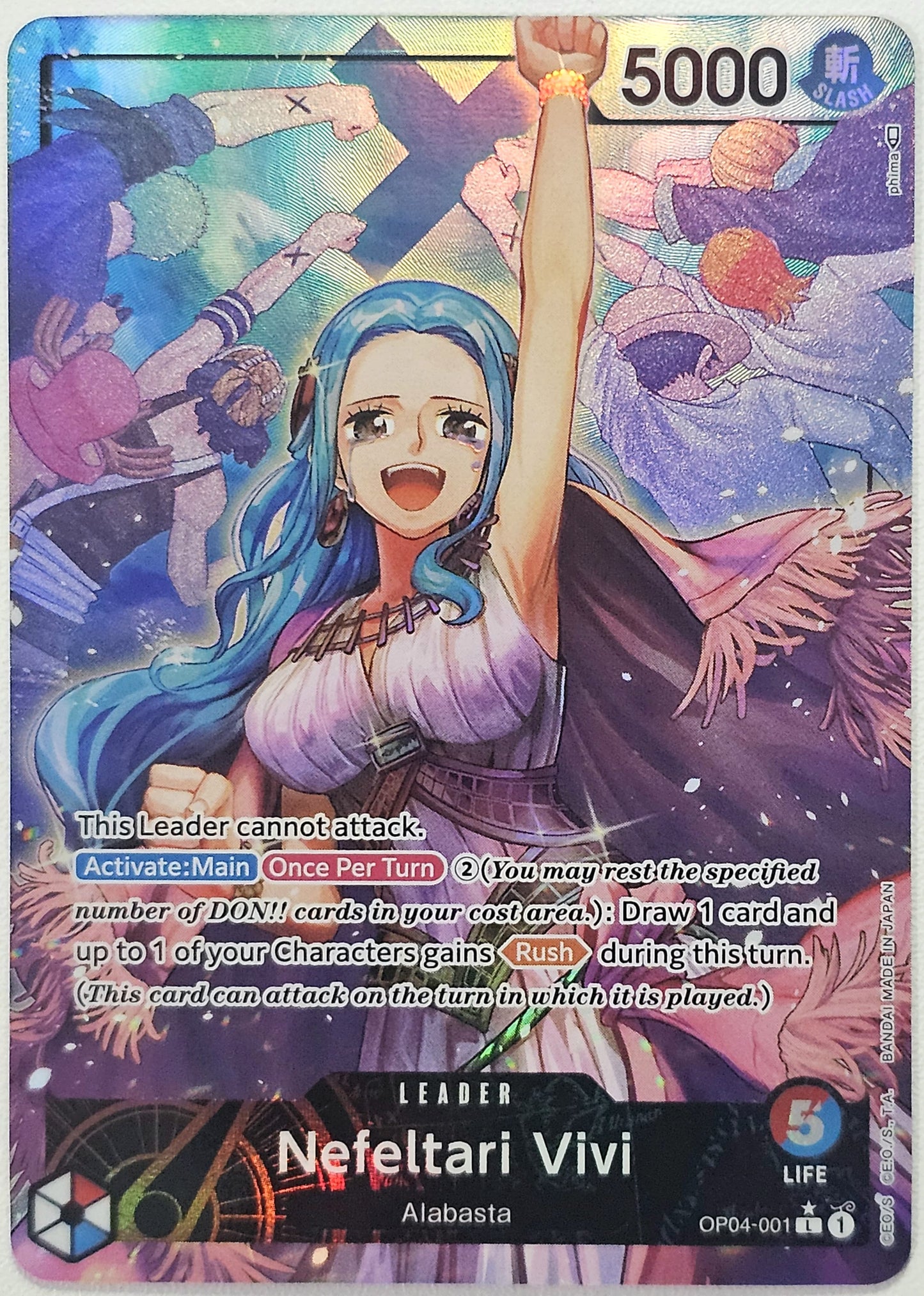 Nefeltari Vivi (001) (Alternate Art) - Kingdoms of Intrigue (OP04)