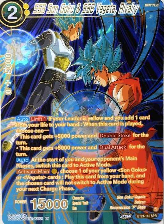 SSB Son Goku & SSB Vegeta, Rivalry (SPR) - Wild Resurgence