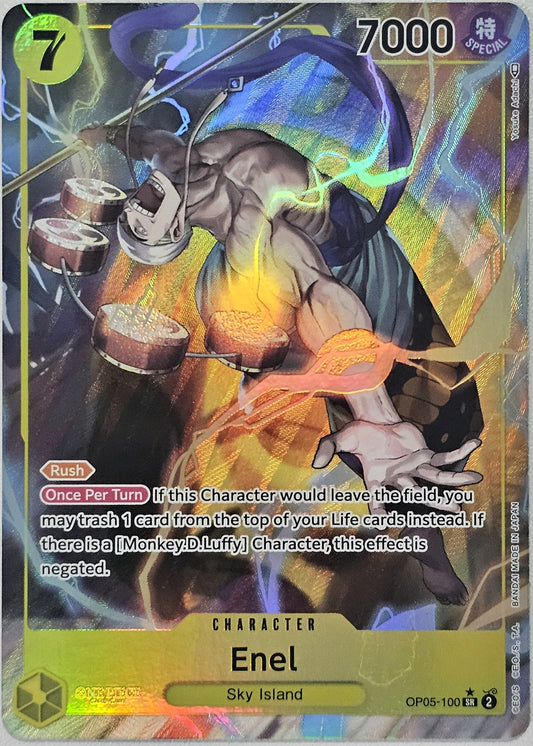 Enel (100) (Alternate Art) - Awakening of the New Era (OP05)