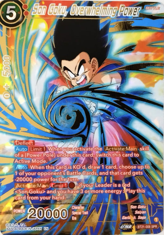 Son Goku, Overwhelming Power (SPR) - Wild Resurgence