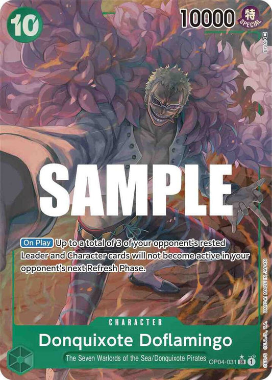 Donquixote Doflamingo (031) (Alternate Art) - Kingdoms of Intrigue (OP04)