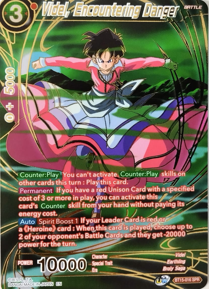 Videl, Encountering Danger (SPR) - Saiyan Showdown