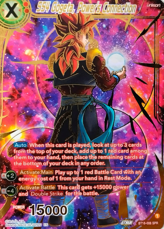 SS4 Gogeta, Power's Connection (SPR) - Dawn of the Z-Legends