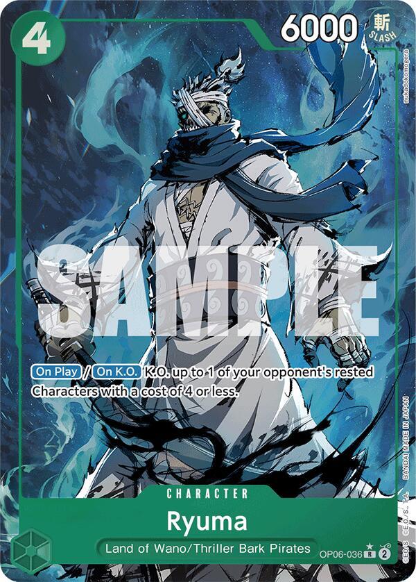 Ryuma (Alternate Art) - Premium Booster -The Best- (PRB-01)